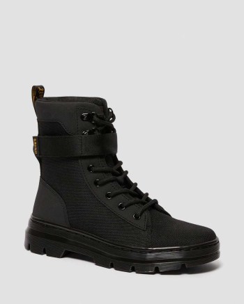Dr Martens Combs Tech Extra Tough Lifestyle Topanky Damske Čierne | 8930-HLETG